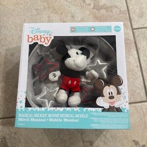 Disney Baby Magical Mickey Mouse Musical Mobile Lambs & Ivy NEW